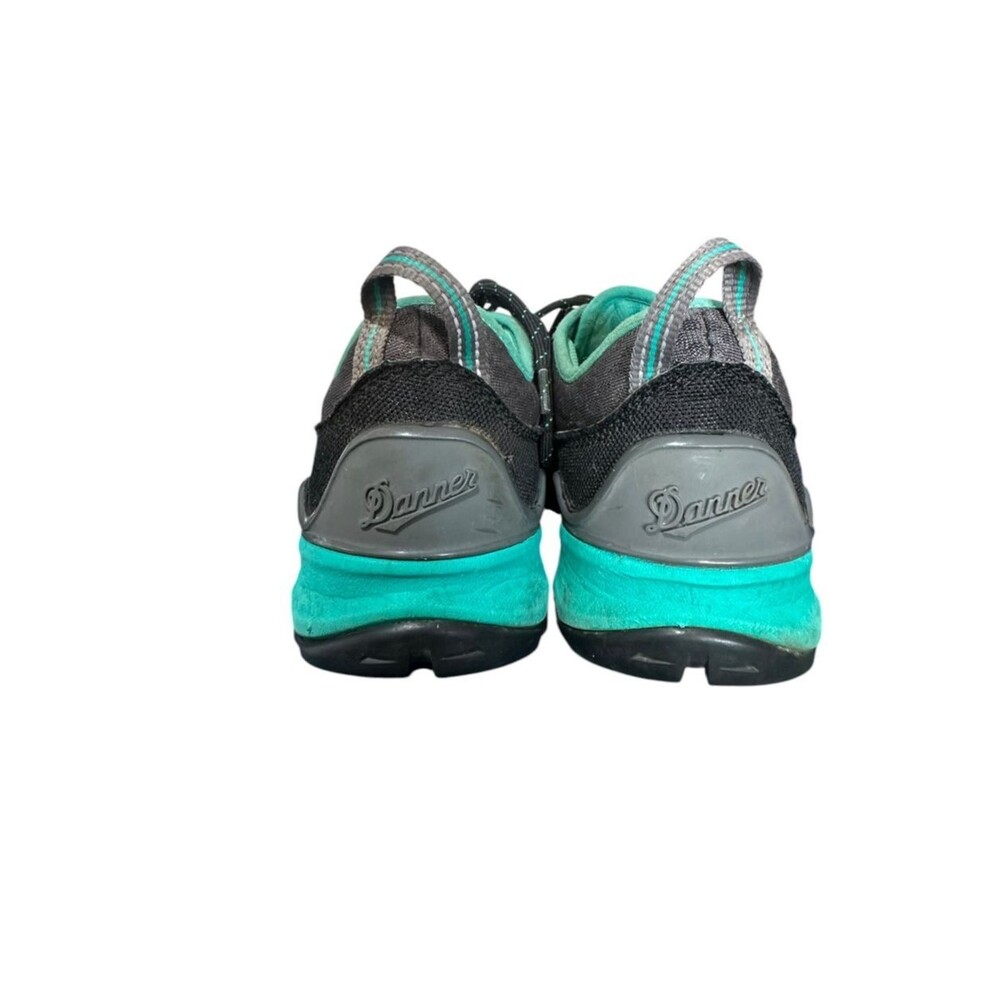 Women's Danner Extrovert 52140 Gray Hiking Shoes Gray Turquoise Womens Sz 6 M - Picture 8 of 11